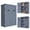 Dark Grey, variant on Outsunny 4'x1.5' Wooden Garden Storage Shed w/ Windows, Grey