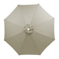 thumbnail image 2 of Dvkptbk 8.8ft Beach Umbrella for Sand, Outdoor Portable Patio Umbrella Replacement Canopy for 8 Ribs, 2 of 5