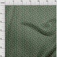 thumbnail image 3 of oneOone Velvet Green Fabric Floral Dress Material Fabric Print Fabric By The Yard 58 Inch Wide, 3 of 4