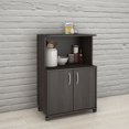 thumbnail image 2 of Nexera 2-Door Mobile Microwave Cart, 2 of 3