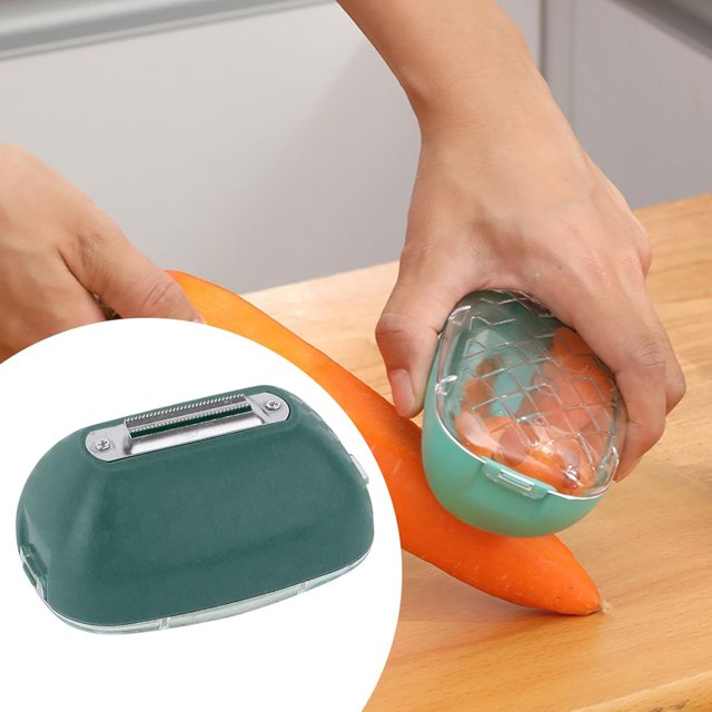 SuChun Tomato Slicer And Lemon Slicer Vegetable Peeler Fruit Peeler And Storage Box 2024 The Latest Kitchen Multi Functional Double Stainless Peeler Kitchen Vegetable Peeler