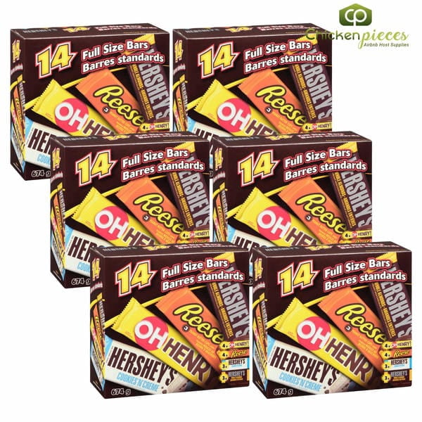 Hershey's Full Size Bars 674g/1.49 LBS