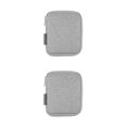 thumbnail image 3 of QualitChoice HAWEEL Cable Organizer Portable Reusable Mini Nylon Mesh Elastic Ring Data Line Charger Pen Storage Bag Travelling Case Grey 2Set, 3 of 6