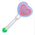 thumbnail image 1 of Blinkee 141080 Baguette en Forme de Cœur Rave PLUR avec Boule de Cristal, 1 of 1