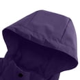 thumbnail image 4 of PEONAVET Mens Jacket Men's Outdoor Windproof And Waterproof Long Sleeved Hooded Workwear Jacket Jacket, 4 of 8