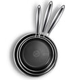 thumbnail image 1 of Kitchen Star Cladtec Series Fry Pan, 3 Piece Set, 20-26-30 cm, 1 of 5
