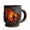 As Show-310, variant on Milk Cup Forest Fire Mug Vintage Sasquatch Cryptid Bark Texture 14 oz Camping Coffee Cup for Nature Lovers Single Piece JASKFLY