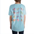 thumbnail image 2 of My Little Pony Logo Character Collage Back Design Light Blue T-Shirt, 2 of 5