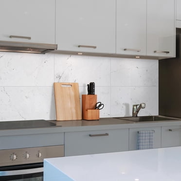 SMART TILES PEEL & STICK BACKSPLASH - BLOK CARRERA - 2 Pieces 22.56 x 11.58