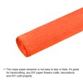thumbnail image 3 of Unique Bargains Crepe Paper Rolls 7.5ft Long 20 Inch Wide, Orange 2 Pack, 3 of 5