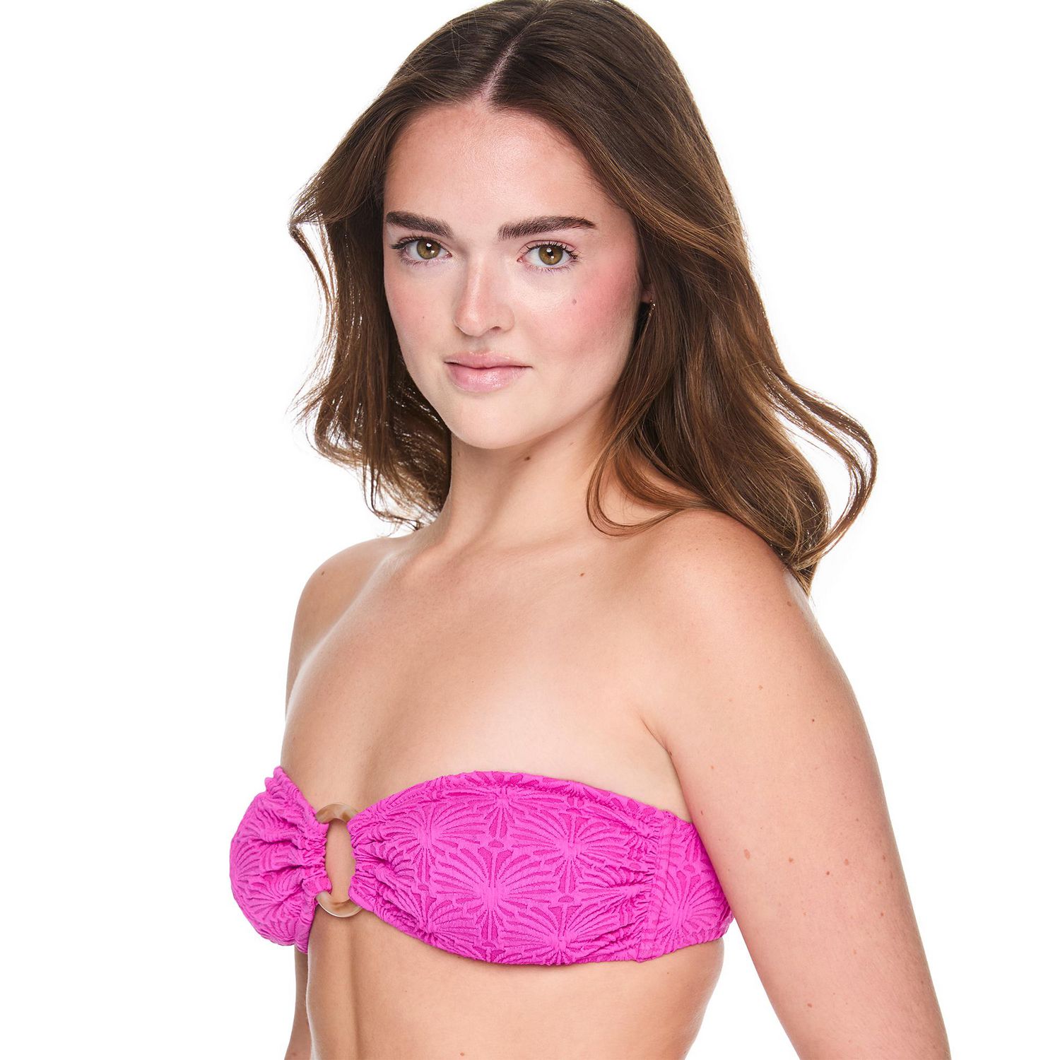 Haut de bikini avec anneau en O No Boundaries pour femmes