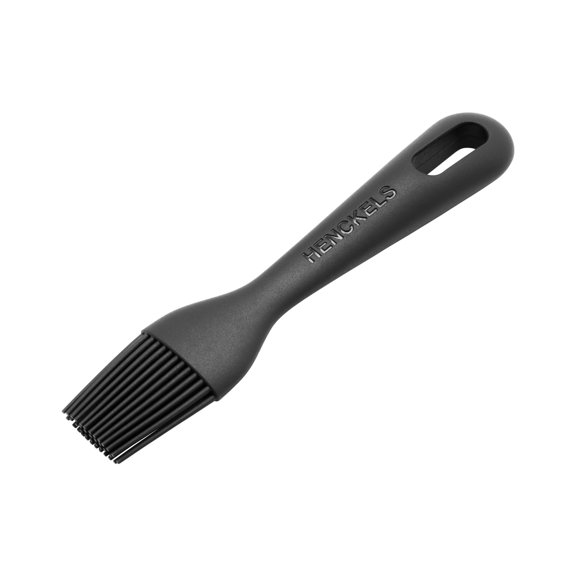 HENCKELS Silicone Onyx 17 cm Silicone Pastry Brush, Black