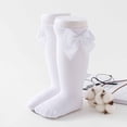 thumbnail image 4 of FAIWAD Baby Girls Knee High Socks Cotton Ruffled Tube Stockings Infant Toddler Cute Daily Long Socks, 4 of 4