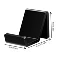 thumbnail image 4 of VONKY Easy Install Game Controller Holder Wall Mounted Adhesive Stick On Wall EASY INSTALL AND SAFE black 1Set, 4 of 6