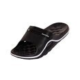 thumbnail image 1 of LAVRA Women's Cushion Slip On Black Sport Water Slide Sandals 10, 1 of 2