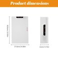 thumbnail image 3 of LOVEVER Plateau Chauffant Électrique - Chauffage pour Aliments Contrôle de Température Réglable Plateau Chauffant Pliable en Silicone pour Fêtes Restaurants Buffet, 3 of 9