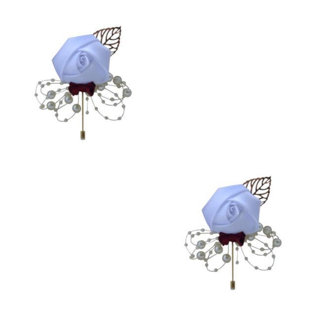 relayinert Modern Minimalist Brooch Pin Unique And Fashionable Statement Piece Luxury Pins For Weddings bleach 2Set