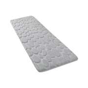 EARKITY Memory Foam Bathroom Mats, Bathroom Floor Rug, Super Soft Non-Slip Bath Mat, Comfortable Cobblestone Bathroom Rug, Washable Bath Rugs for Bathroom, Tub and Shower