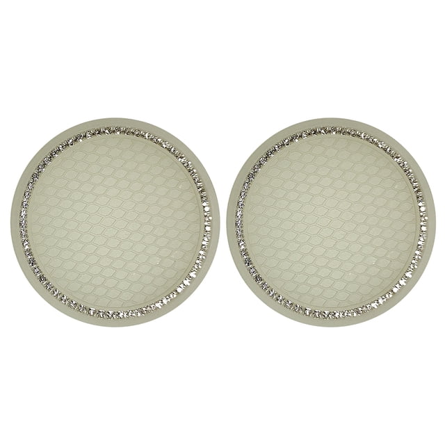 Agiferg 2 Pcs Coussin de Siège en Silicone Antidérapant pour Voiture