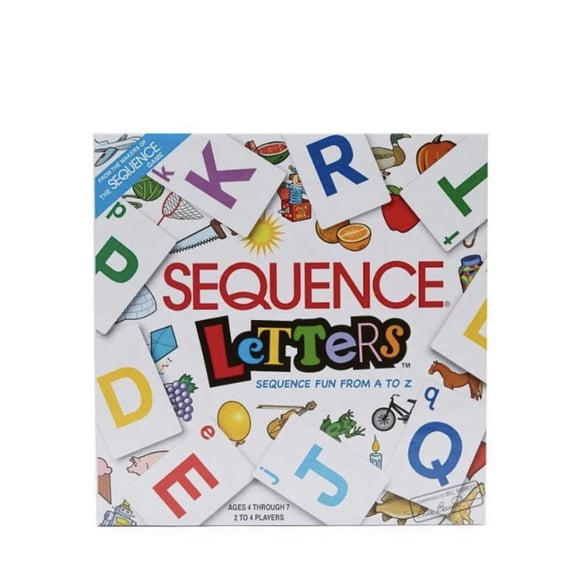 Board Game Goliath SEQUENCE Letters from A to Z for Kids 4-7