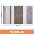 thumbnail image 3 of Luxury Non-Slip Bathroom Rugs Bath Mat, 20x32 in, Super Soft Fluffy Microfiber, Fast Drying, Machine Washable Shower Rug for Tub, Bathroom, and Shower, 3 of 5