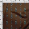 thumbnail image 2 of oneOone Georgette Viscose Fabric Ethnic Ikat Printed Fabric 1 Yard 42 Inch Wide, 2 of 4