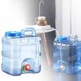 thumbnail image 1 of Camping Water Tank With Faucet Emergency Water Storage For Outdoor Camping Hiking, 1 of 9