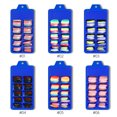 thumbnail image 3 of 100PCS Fake Nails Tips Clear Acrylic Nail Tips Full Cover False Nail Artificial Nails Coffin, 3 of 8