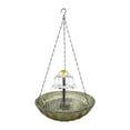 thumbnail image 1 of Almencla Solar Bird Bath Large Decoration Hanging Bird Bath for Backyard Lawn Outdoor Brown, 1 of 8