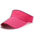 thumbnail image 1 of LinYooLi Chapeaux de Soleil Respirants d'Été Hommes Femmes Visière Réglable Protection UV Haut Vide Casquette de Sport Solide Tennis Golf Course Écran Solaire, 1 of 6