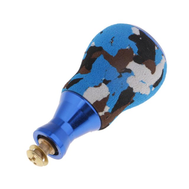 casting Reel Handle Knob EVA Fishing Reel Handle Grips for / A Reels Blue