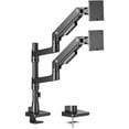 thumbnail image 2 of Amer HYDRA Elite HYDRA2HDGB Mounting Arm for Monitor, Display, Curved Screen Display - Black - Landscape/Portrait, 2 of 5