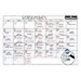 thumbnail image 3 of Dry Erase Wall Calendar 24x36 inch Monthly planner Undated Laminated, Includes Accessories, 3 of 4