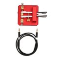thumbnail image 3 of Double Paddle Morse Code Key, Lightweight Portable CW Telegraph Key with Stable Contacts, Morse Code Key for Camping, Indoor, 3 of 7