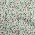 thumbnail image 1 of oneOone Polyester Spandex Light Mint Green Fabric Asian Suzani Quilting Supplies Print Sewing Fabric By The Yard 56 Inch Wide, 1 of 5
