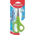 thumbnail image 2 of Maped ciseaux Essentials Kids, Lames 5 pouces, bouts pointus, anneaux ambidextres, Vert, 2 of 2