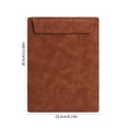 thumbnail image 3 of A4 Leather-Like Magnetic Clipboard Pad With Writing And Folder Clamp, 3 of 8