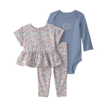 Carter's Child of Mine Baby Girl 3-Piece Pant Set