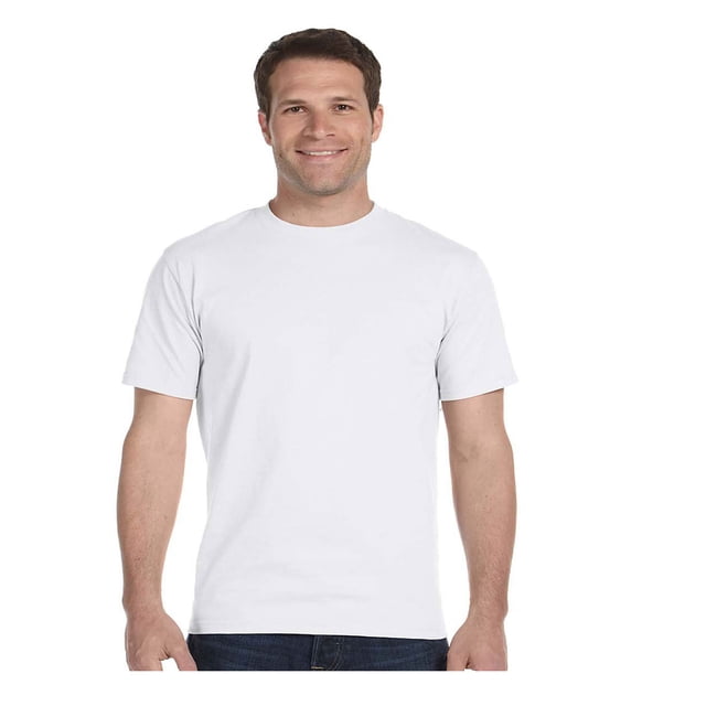 Hanes Lay-Flat Tag-Free Crewneck Beefy T-Shirt, Style 5180