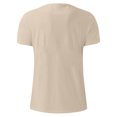 thumbnail image 3 of Chemises pour Hommes, Hommes Imprimé Col Rond Décontracté Mode Manches Courtes Blouses Col Rond Chemises, 3 of 3