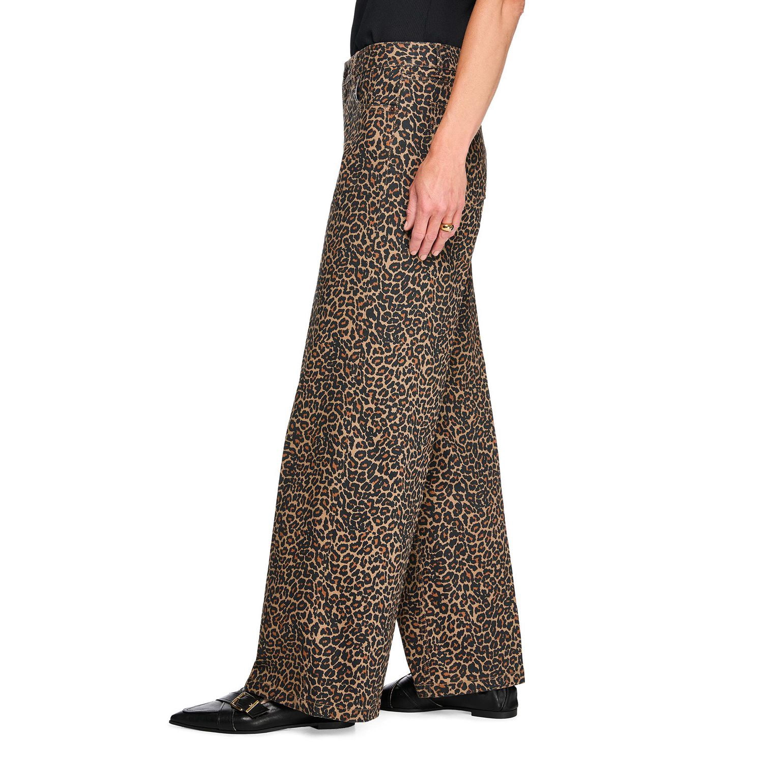 Iyla Women's Printed Wide Leg Jean