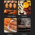 thumbnail image 3 of ziyahi Stainless Steel Round Grill Net BBQ Mat For BBQ Lovers Barbecue Rack Round BBQ Grill Mesh Grill Rack 26cm, 3 of 6