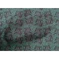 thumbnail image 4 of oneOone Cotton Poplin Fabric Floral & Paisley Block Print Fabric BTY 42 Inch Wide, 4 of 4