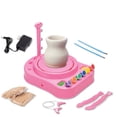 thumbnail image 1 of Yhmxh Home Decor,Room Decor,Bathroom Decor DIY Pottery Wheels Kit Toy Artist,Ceramic Educational Machine for Kids Diy Machine, 1 of 1