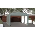 thumbnail image 2 of Garage ShelterTube classé vent/neige 12x18x8  Vrt, 2 of 7