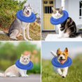 thumbnail image 4 of REK Light Pet Recovery Collar Soft E For Dogs/Cats Comfortable Licking Neck Brace (French Approved), 4 of 4