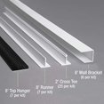 thumbnail image 3 of CeilingMAX 100 sq. ft. Black Surface Mount Grid Kit, 3 of 5