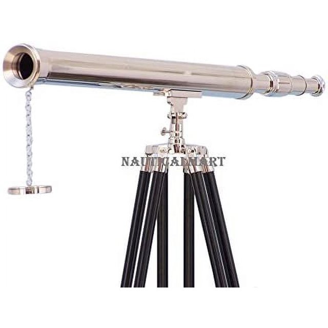 Nauticalmart Télescope Maître du Port Chromé 60 Pouces