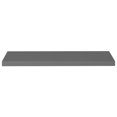 thumbnail image 2 of vidaXL Floating Wall Shelf High Gloss Grey 90x23.5x3.8 cm MDF, 2 of 4