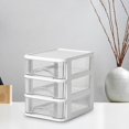 thumbnail image 3 of Organisateur de Tiroirs de Rangement en Plastique Boîte de Rangement de Bureau, Petit Tiroir de Bureau Transparent, Mini Boîte de Rangement en Plastique, Boîte de Rangement pour Papeterie Lapin Organisateur de Petits Tiroirs Rangement, 3 of 3